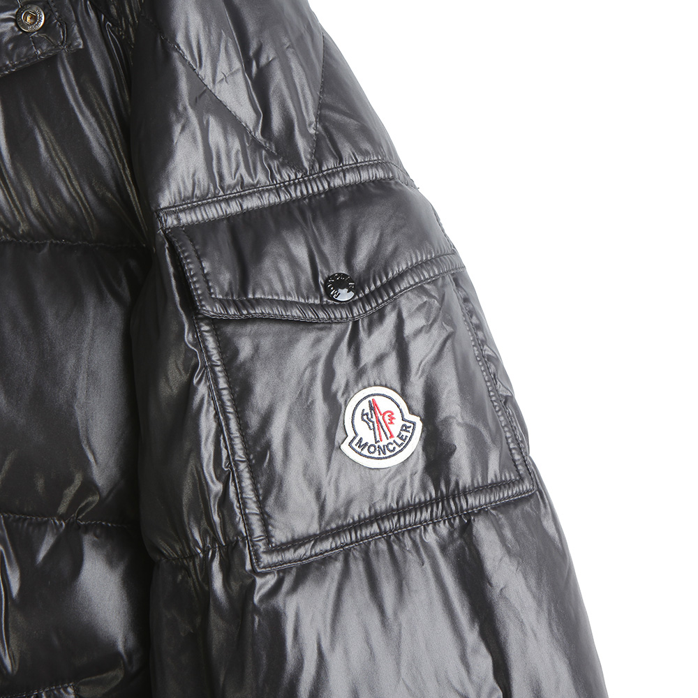Moncler Maya Down Jacket Black - FashionPlug