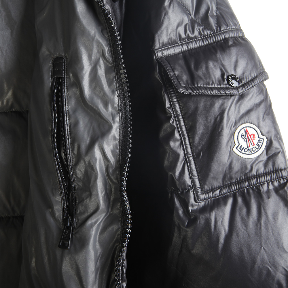 Moncler Maya Down Jacket Black - FashionPlug
