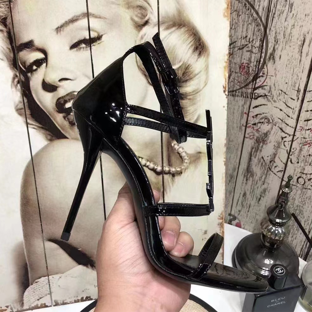 Saint Laurent Black Heels - FashionPlug