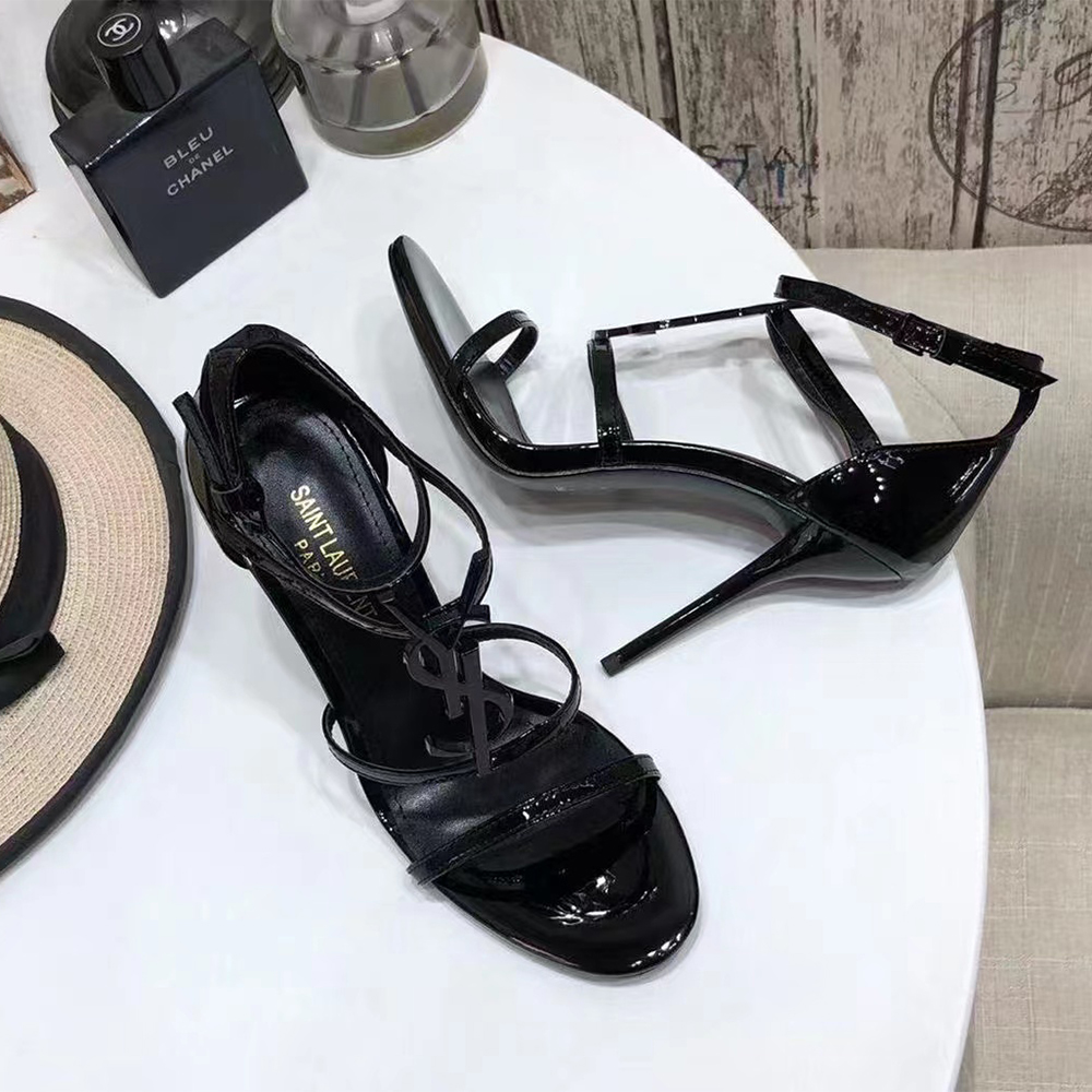 Saint Laurent Black Heels - FashionPlug