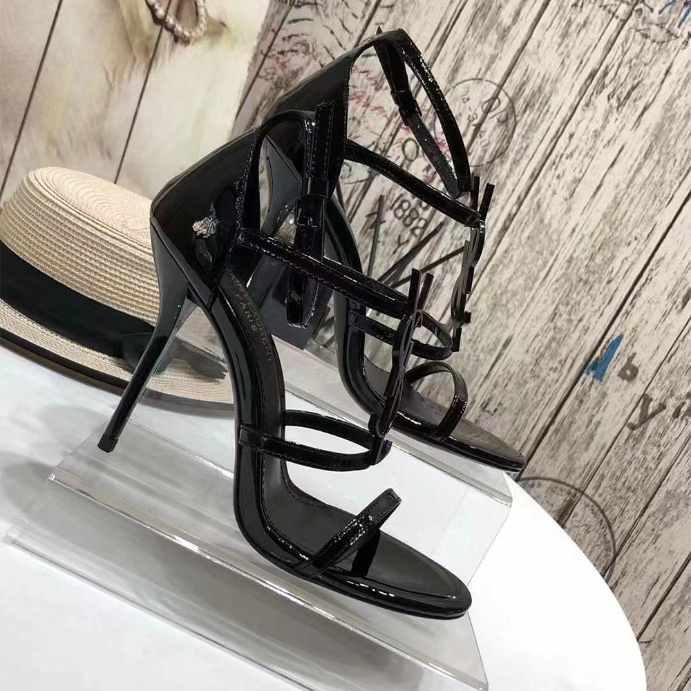 Saint Laurent Black Heels - FashionPlug