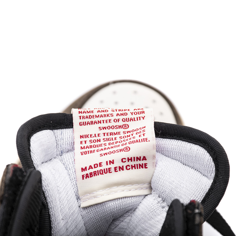 Jordan Travis Scott X Air 1 Sneakers - FashionPlug