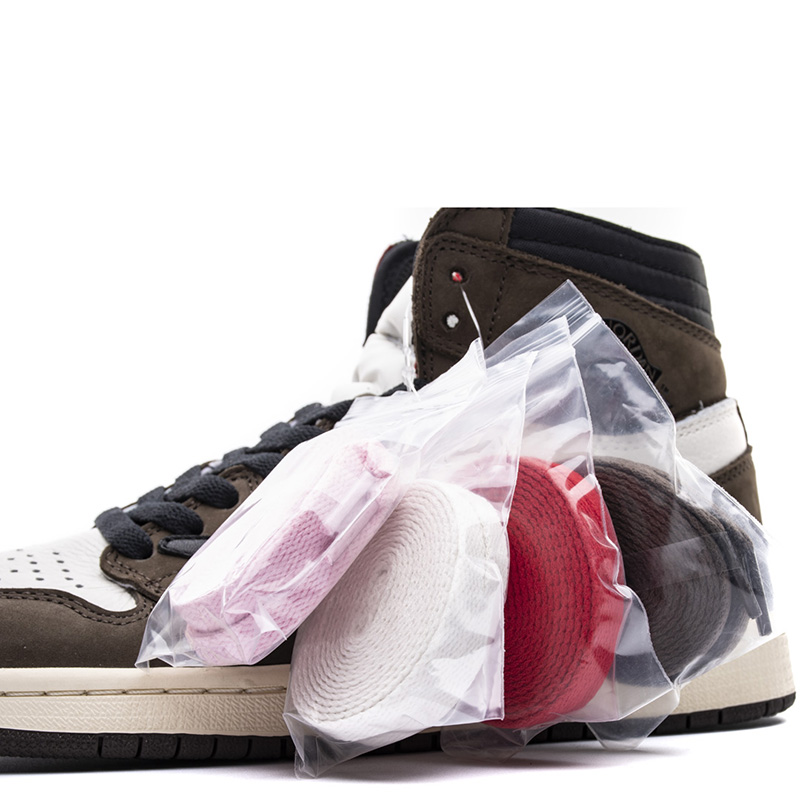 Jordan Travis Scott X Air 1 Sneakers - FashionPlug