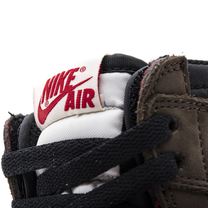 Jordan Travis Scott X Air 1 Sneakers - FashionPlug