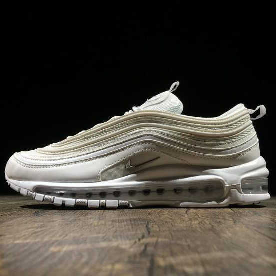 Nike Air Max 97 Triple White  Sneakers  - FashionPlug