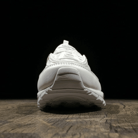 Nike Air Max 97 Triple White  Sneakers  - FashionPlug