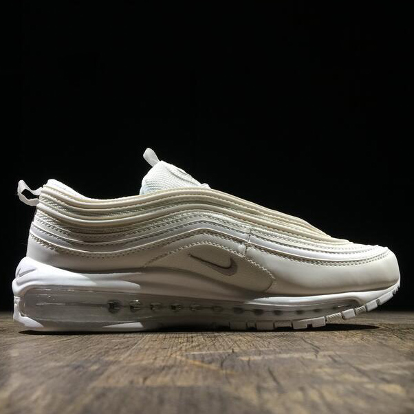 Nike Air Max 97 Triple White  Sneakers  - FashionPlug