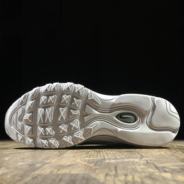 Nike Air Max 97 Triple White  Sneakers  - FashionPlug