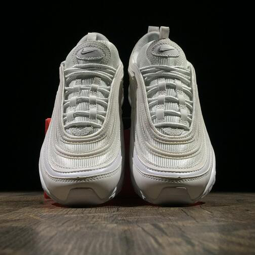 Nike Air Max 97 Triple White  Sneakers  - FashionPlug