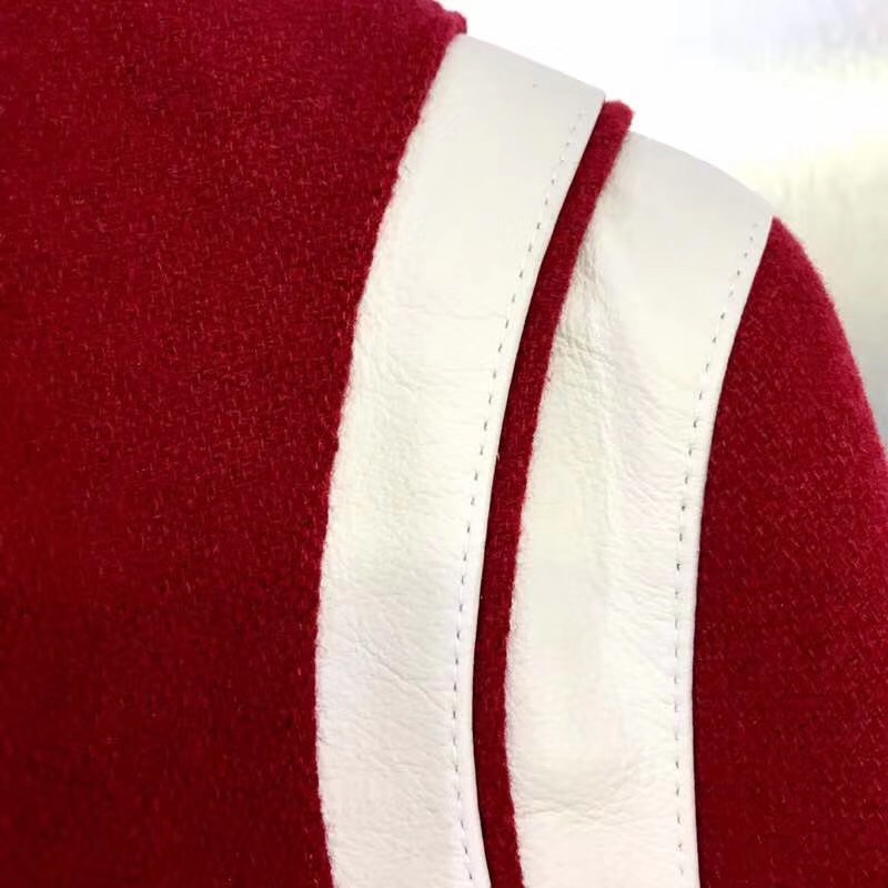 Saint Laurent Wool Varsity Jacket - FashionPlug