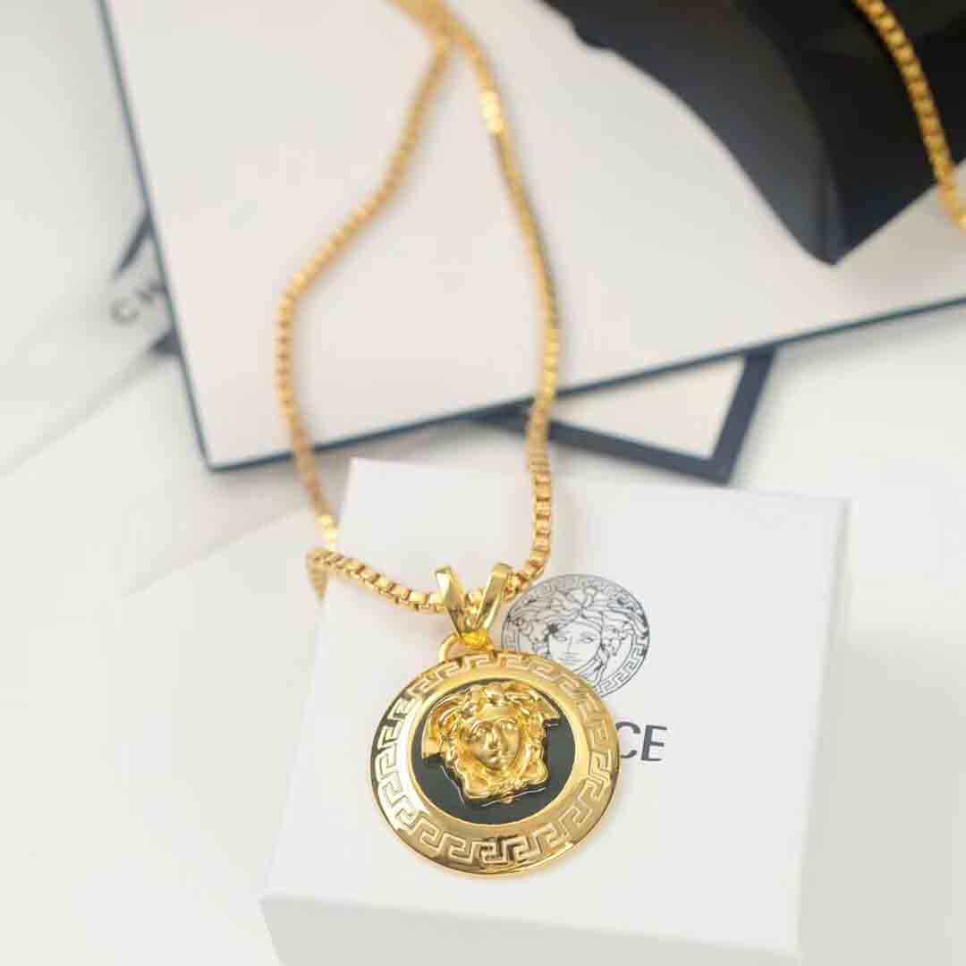 Versace Medusa Pendant Necklaces - FashionPlug