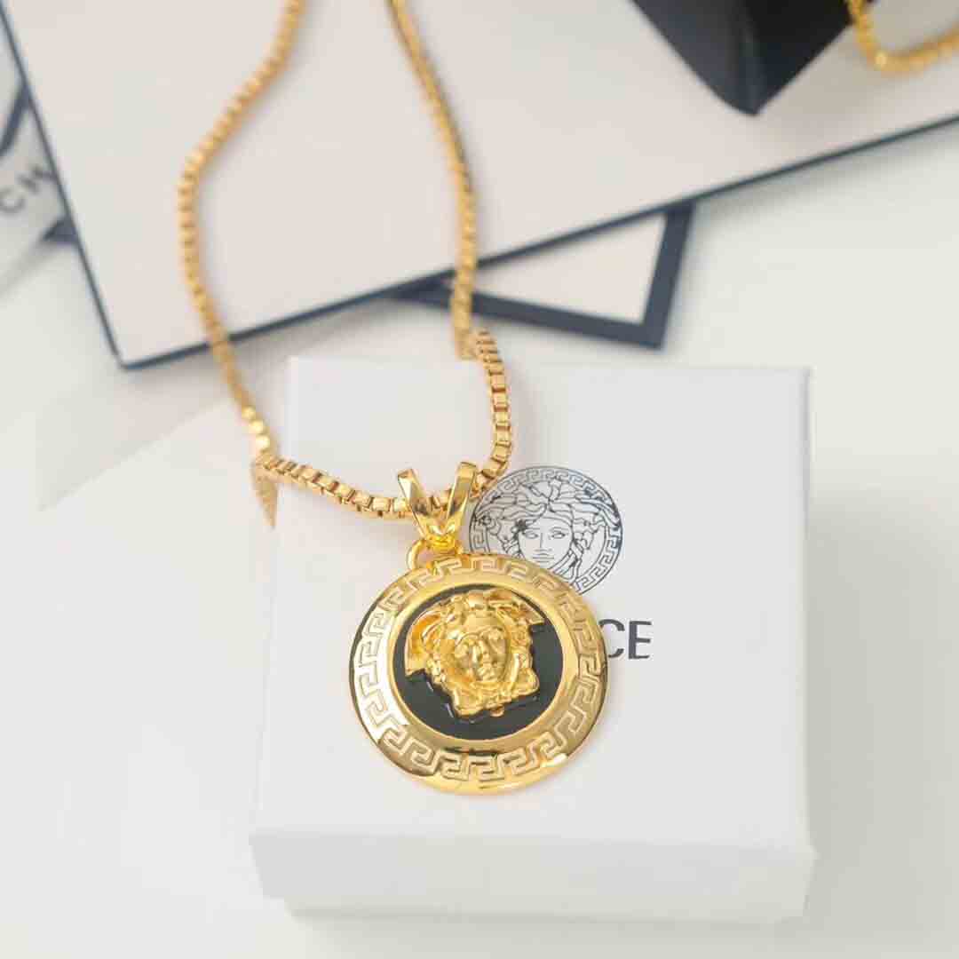 Versace Medusa Pendant Necklaces - FashionPlug