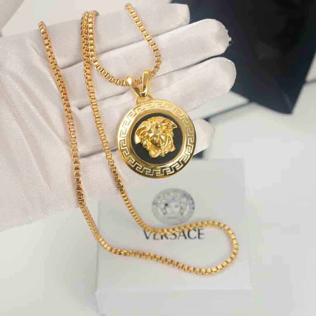 Versace Medusa Pendant Necklaces - FashionPlug