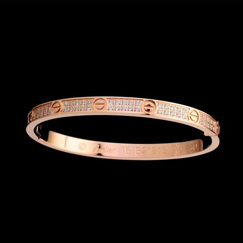 Cartier Bracelets In Rose Gold - FashionPlug