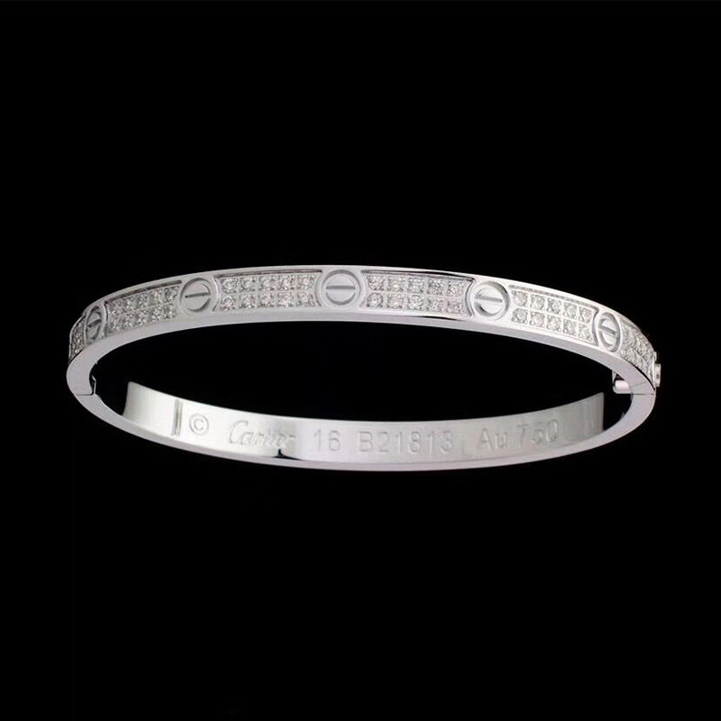 Cartier Bracelets in Silver - FashionPlug