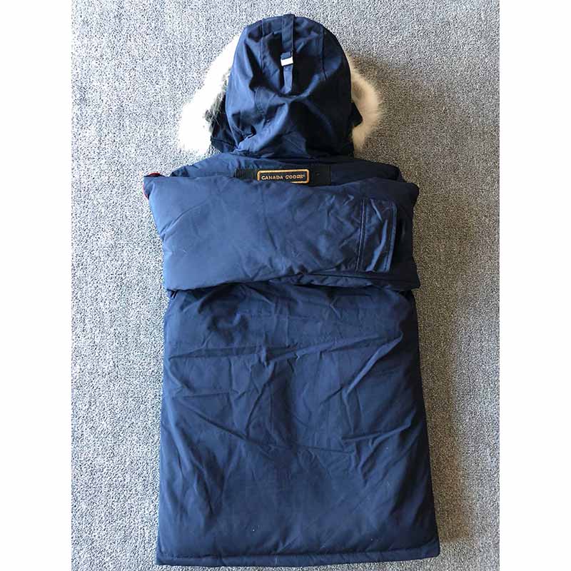 Canada Goose Blue Coat Jacket  - FashionPlug