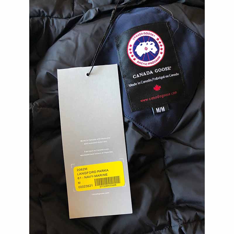 Canada Goose Blue Coat Jacket  - FashionPlug