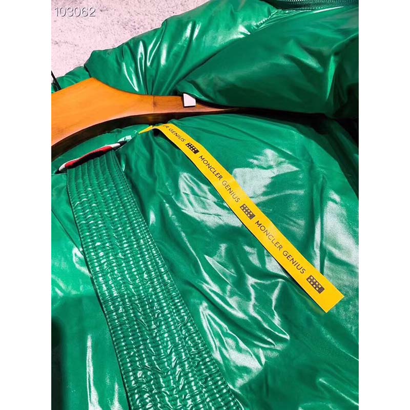 Moncler Down Jacket Blue/Green - FashionPlug