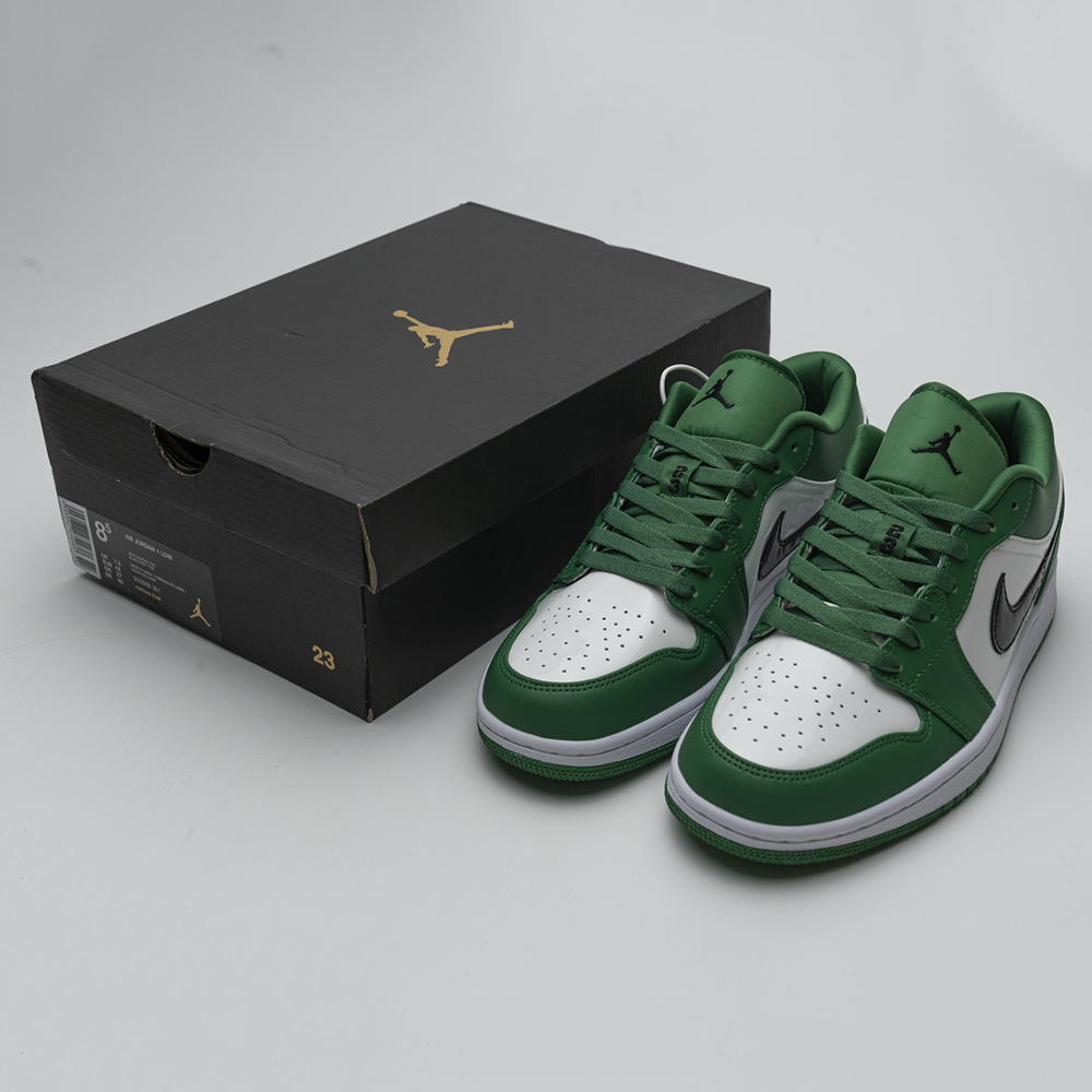 Jordan AJ1 Low Pine Green - FashionPlug