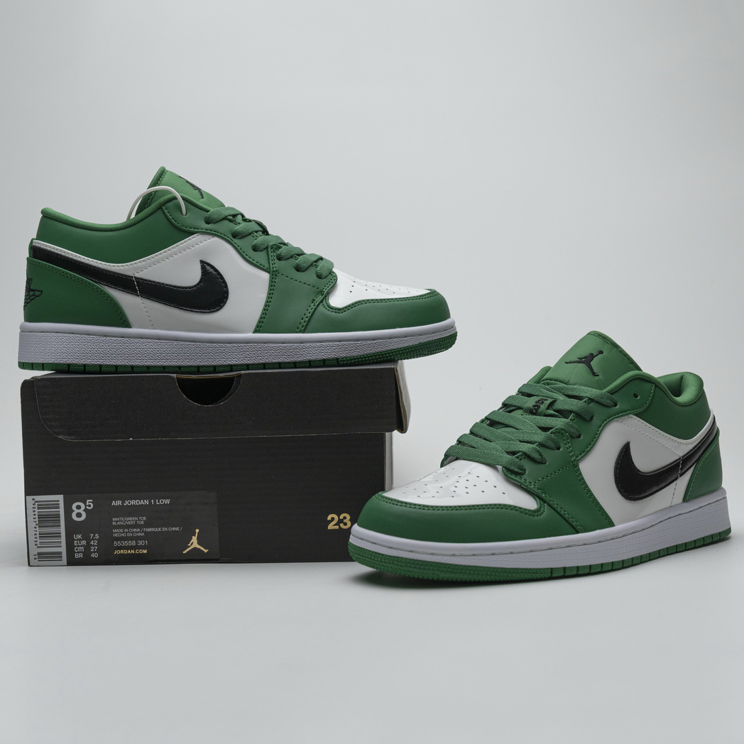 Jordan AJ1 Low Pine Green - FashionPlug