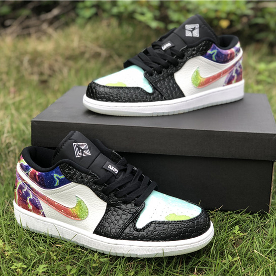 Air Jordan 1 Low Galaxy - FashionPlug