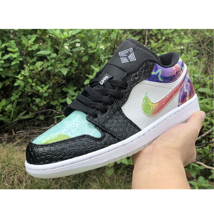 Air Jordan 1 Low Galaxy - FashionPlug