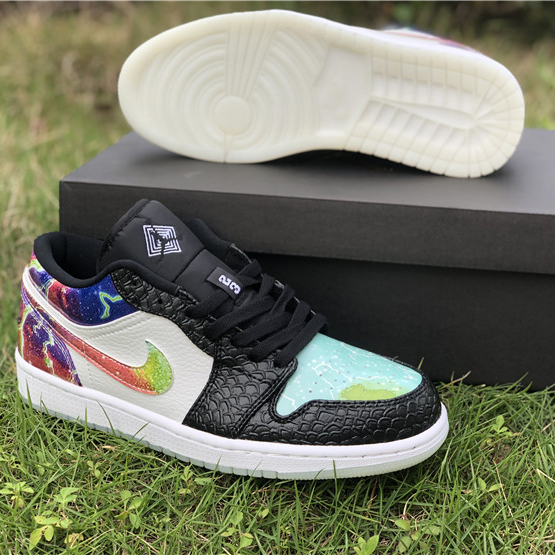 Air Jordan 1 Low Galaxy - FashionPlug