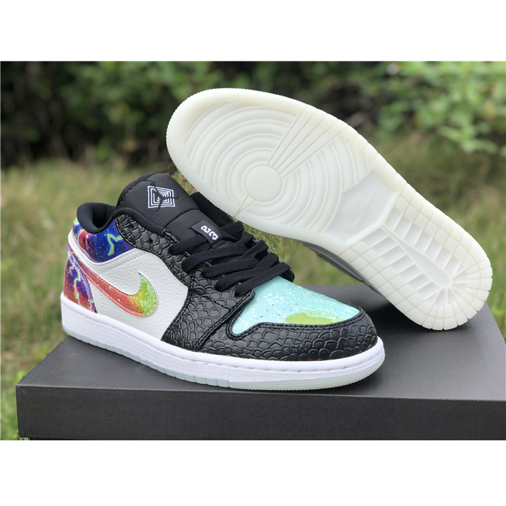 Air Jordan 1 Low Galaxy - FashionPlug