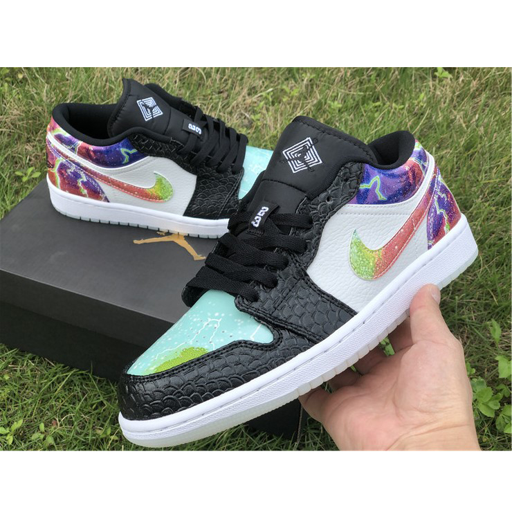 Air Jordan 1 Low Galaxy - FashionPlug