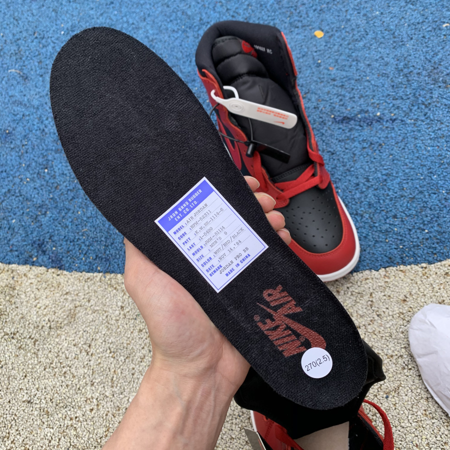 Jordan AJ1 Hi '85 Varsity Red - FashionPlug