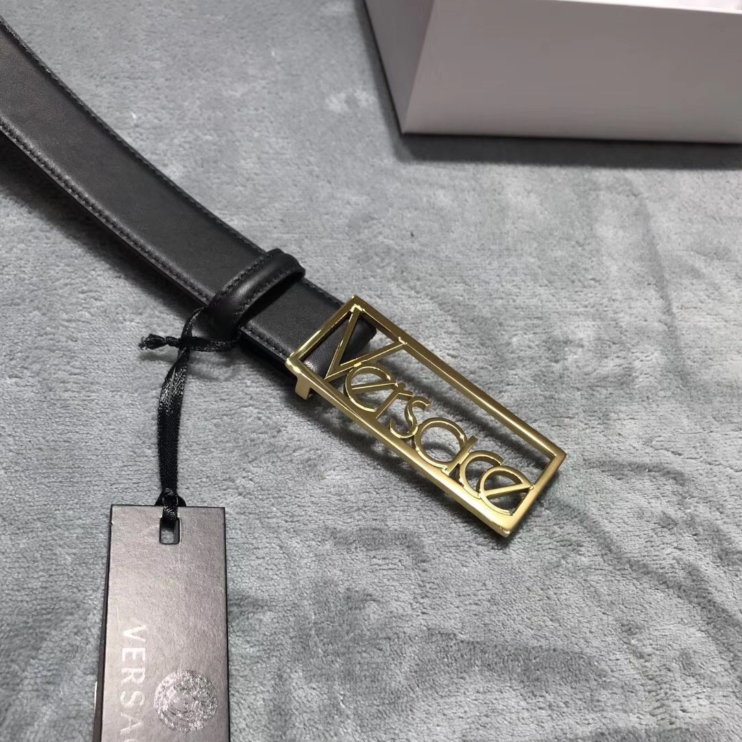 Versace Leather Belt - FashionPlug