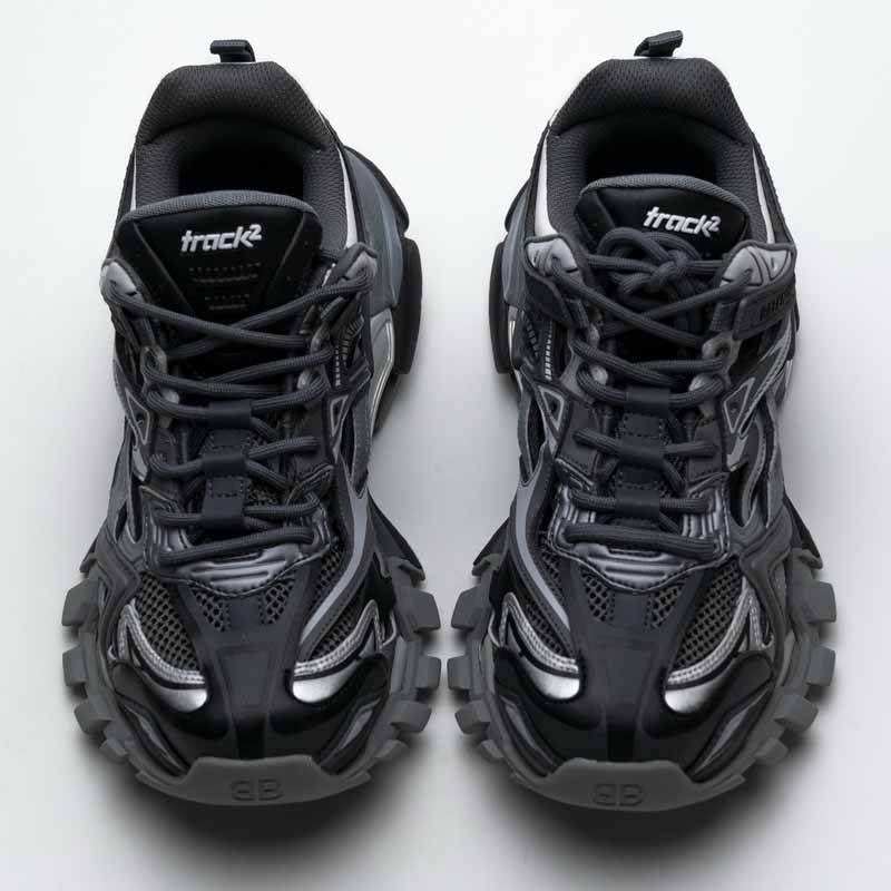 Balenciaga Track 2 Sneaker Medium Grey - FashionPlug