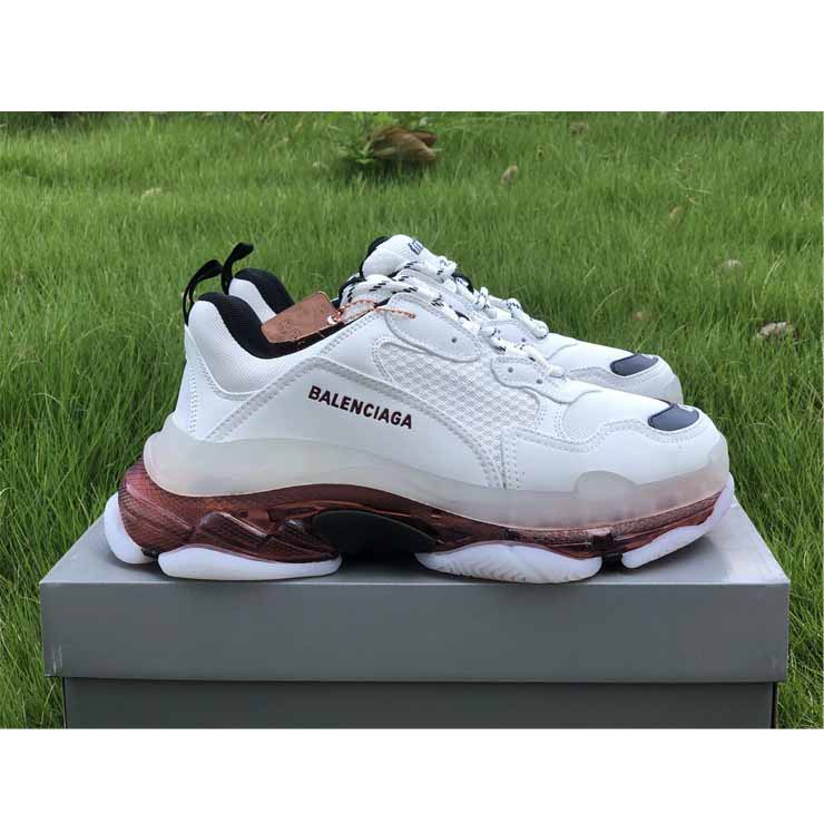 Balenciaga Triple S Clear Sole Trainers - FashionPlug