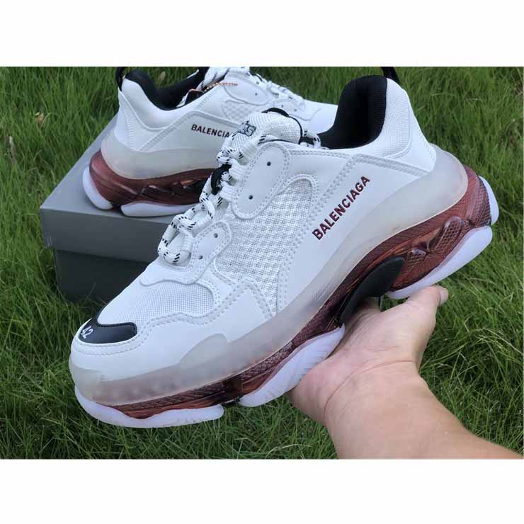Balenciaga Triple S Clear Sole Trainers - FashionPlug