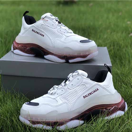 Balenciaga Triple S Clear Sole Trainers - FashionPlug