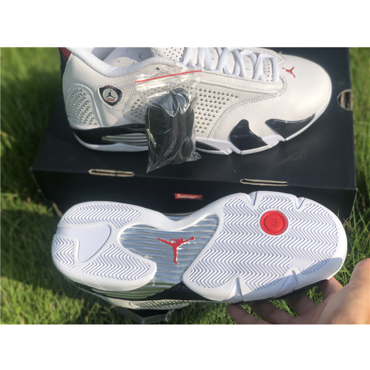 Jordan AJ14 White Red BV7630-106 - FashionPlug