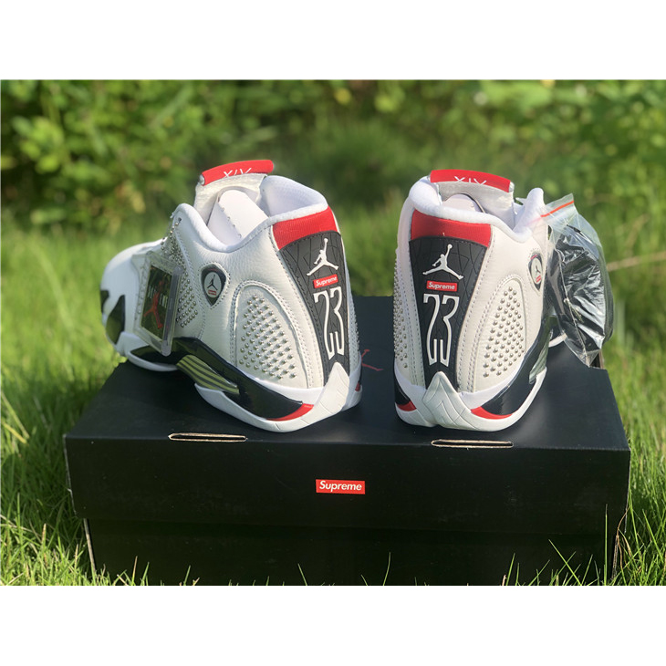 Jordan AJ14 White Red BV7630-106 - FashionPlug