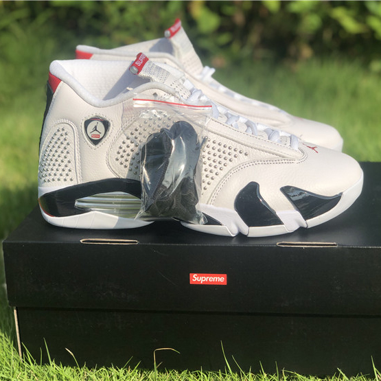 Jordan AJ14 White Red BV7630-106 - FashionPlug
