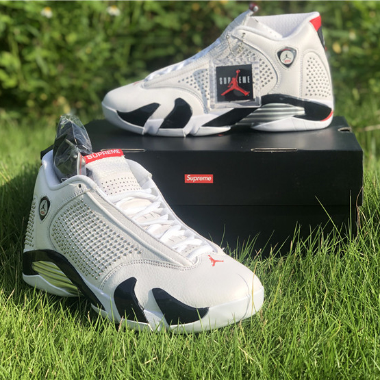 Jordan AJ14 White Red BV7630-106 - FashionPlug
