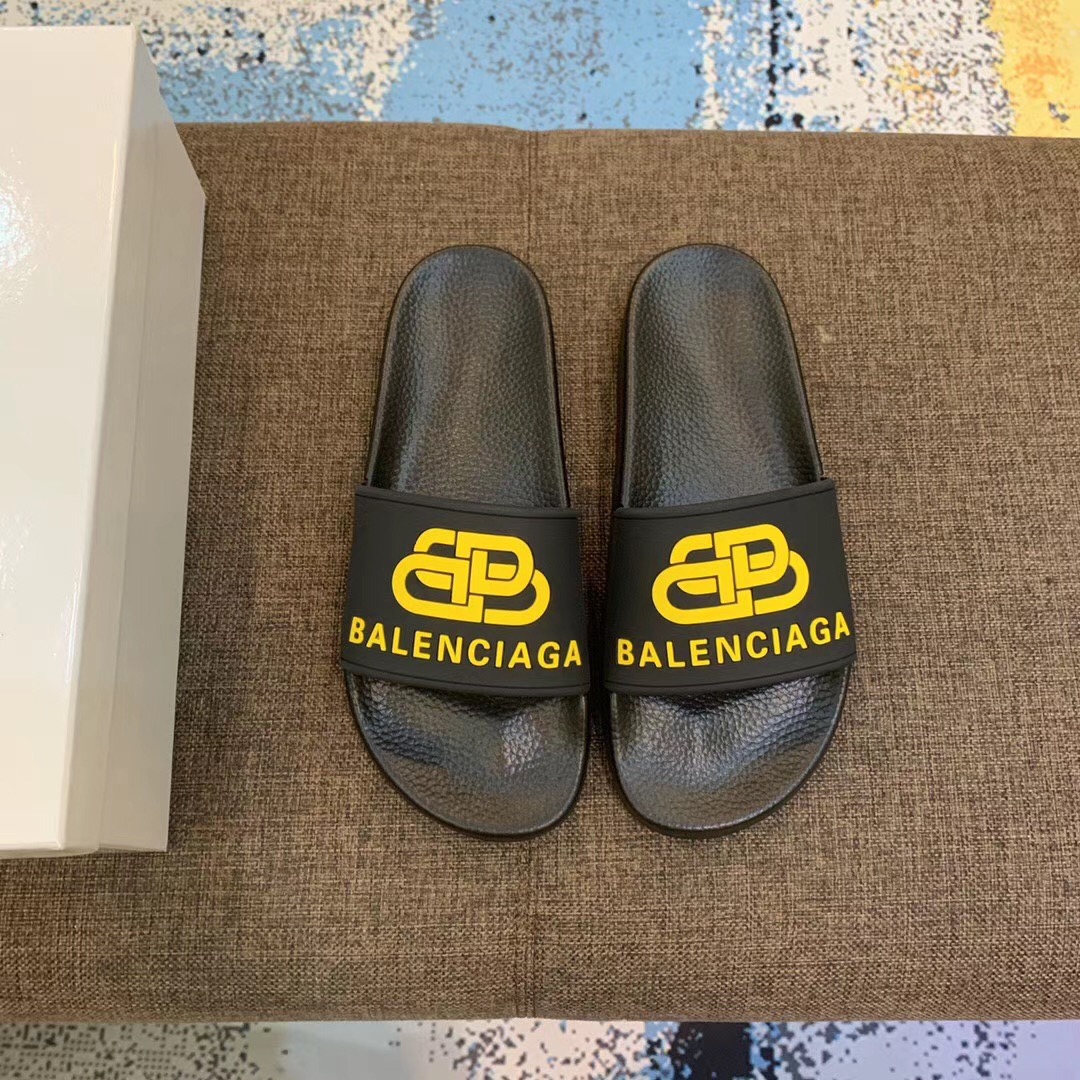 Balenciaga Bb Slide Sandal - FashionPlug