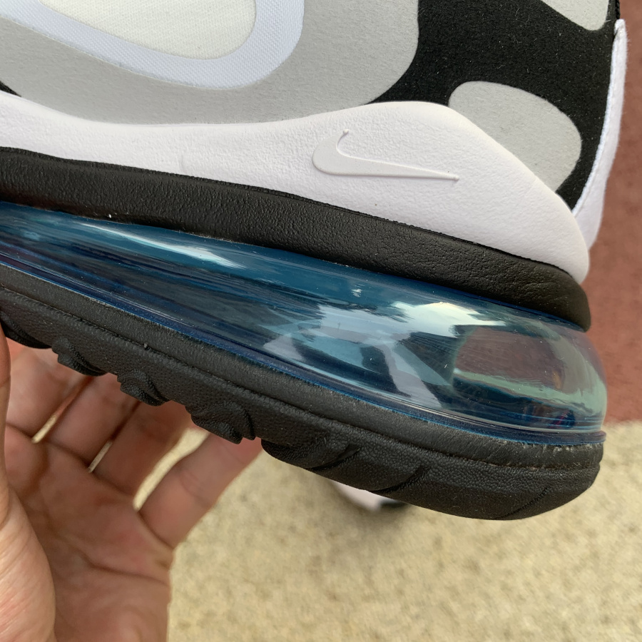 Nike Air Max 270 React HIghlighted In Sky Blue - FashionPlug