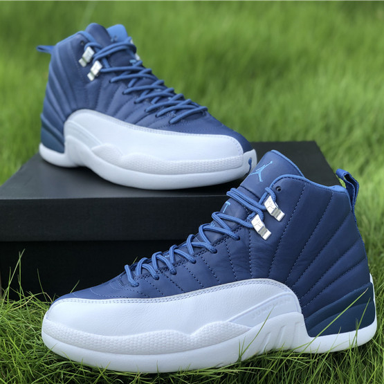 Jordan AJ12 "Stone Blue" - FashionPlug