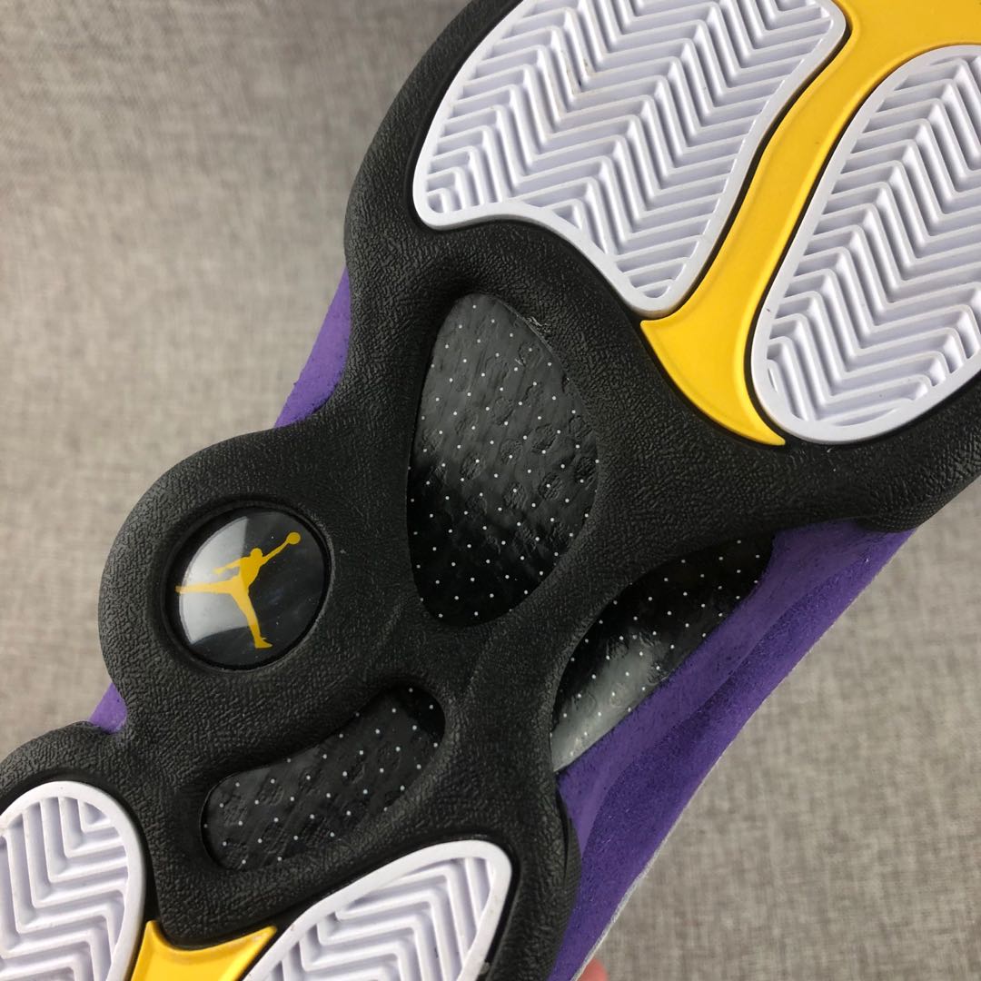 Jordan AJ13 Retro GS 'Lakers' - FashionPlug