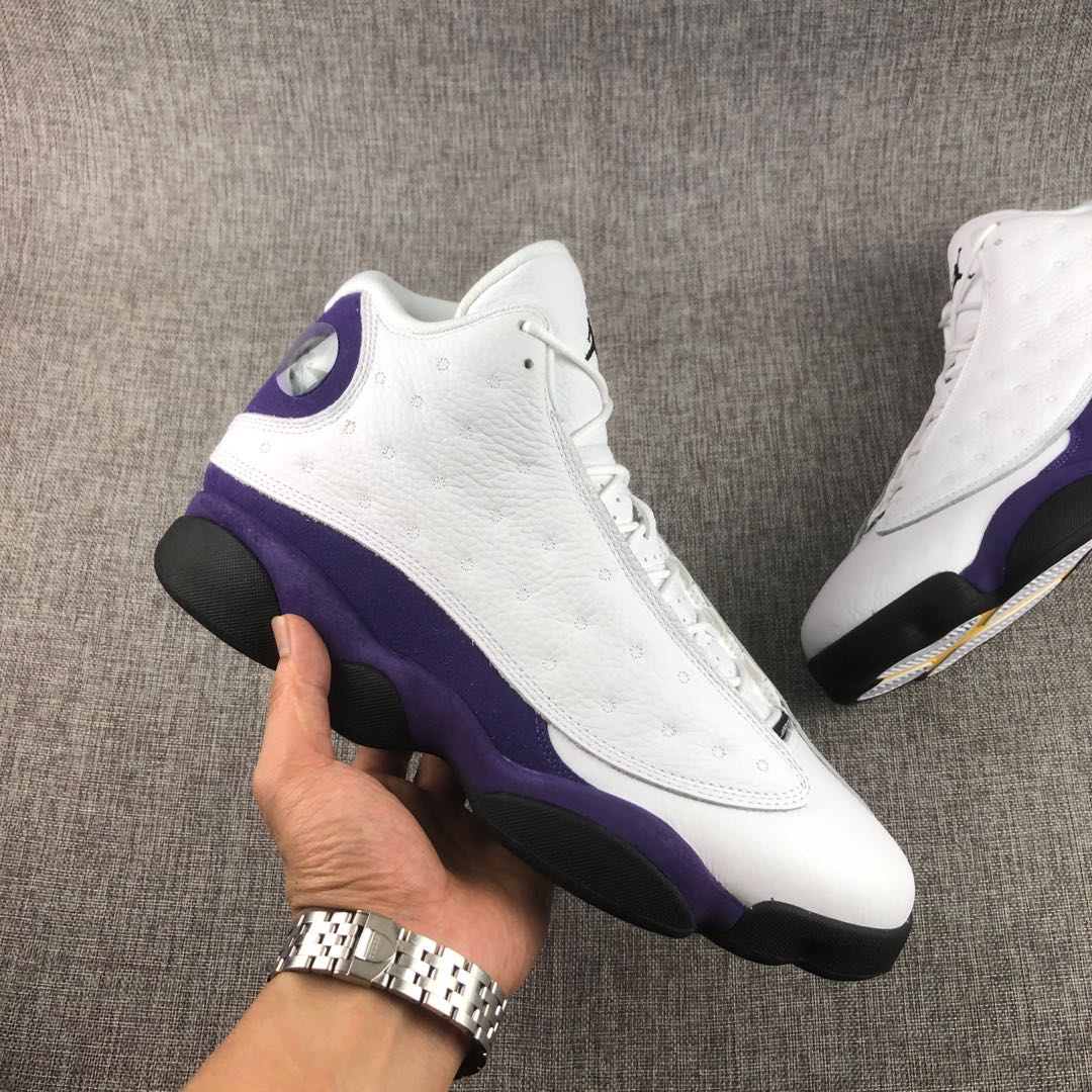 Jordan AJ13 Retro GS 'Lakers' - FashionPlug