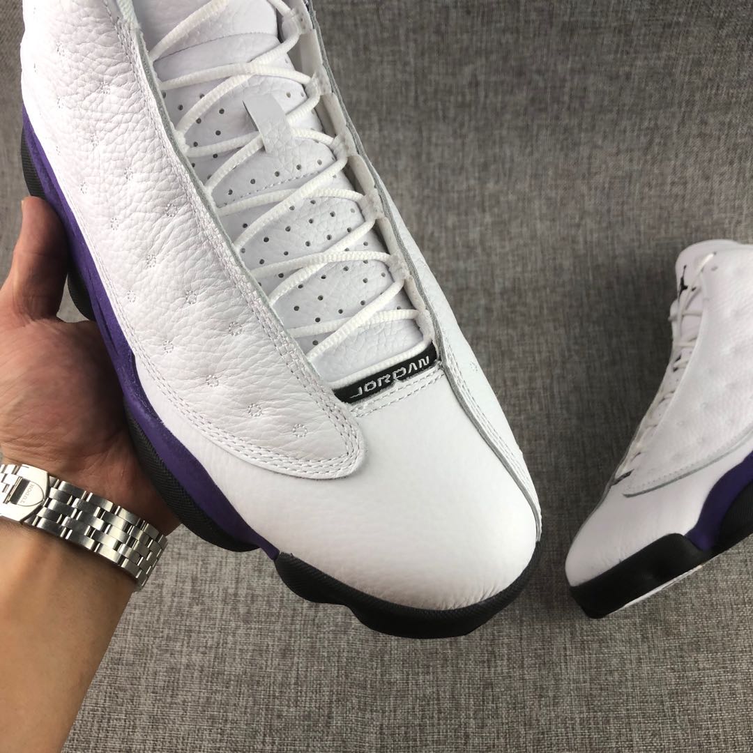 Jordan AJ13 Retro GS 'Lakers' - FashionPlug