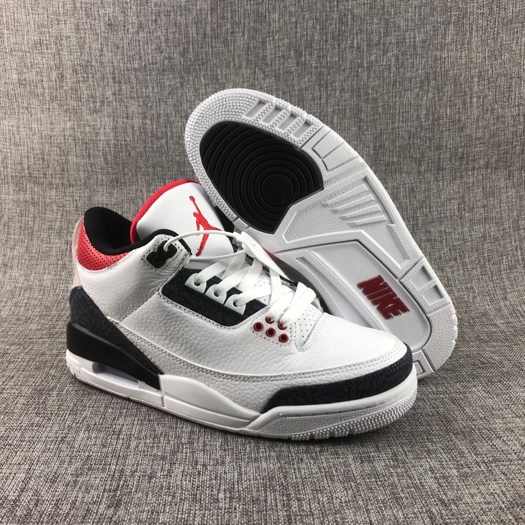 Jordan AJ3 Retro Fire Red - FashionPlug