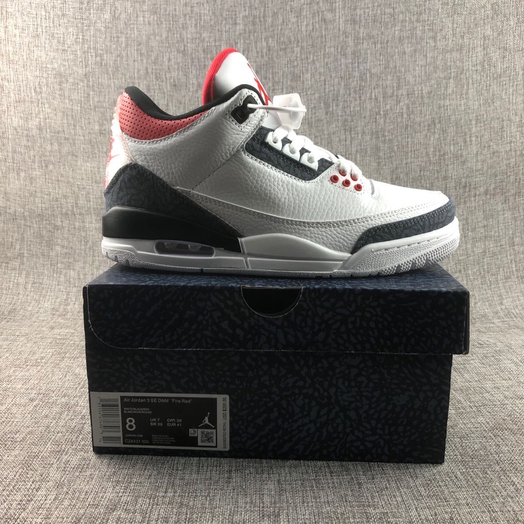 Jordan AJ3 Retro Fire Red - FashionPlug