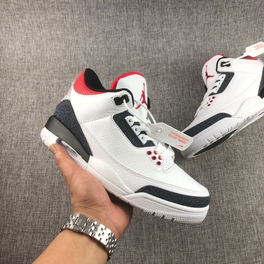 Jordan AJ3 Retro Fire Red - FashionPlug