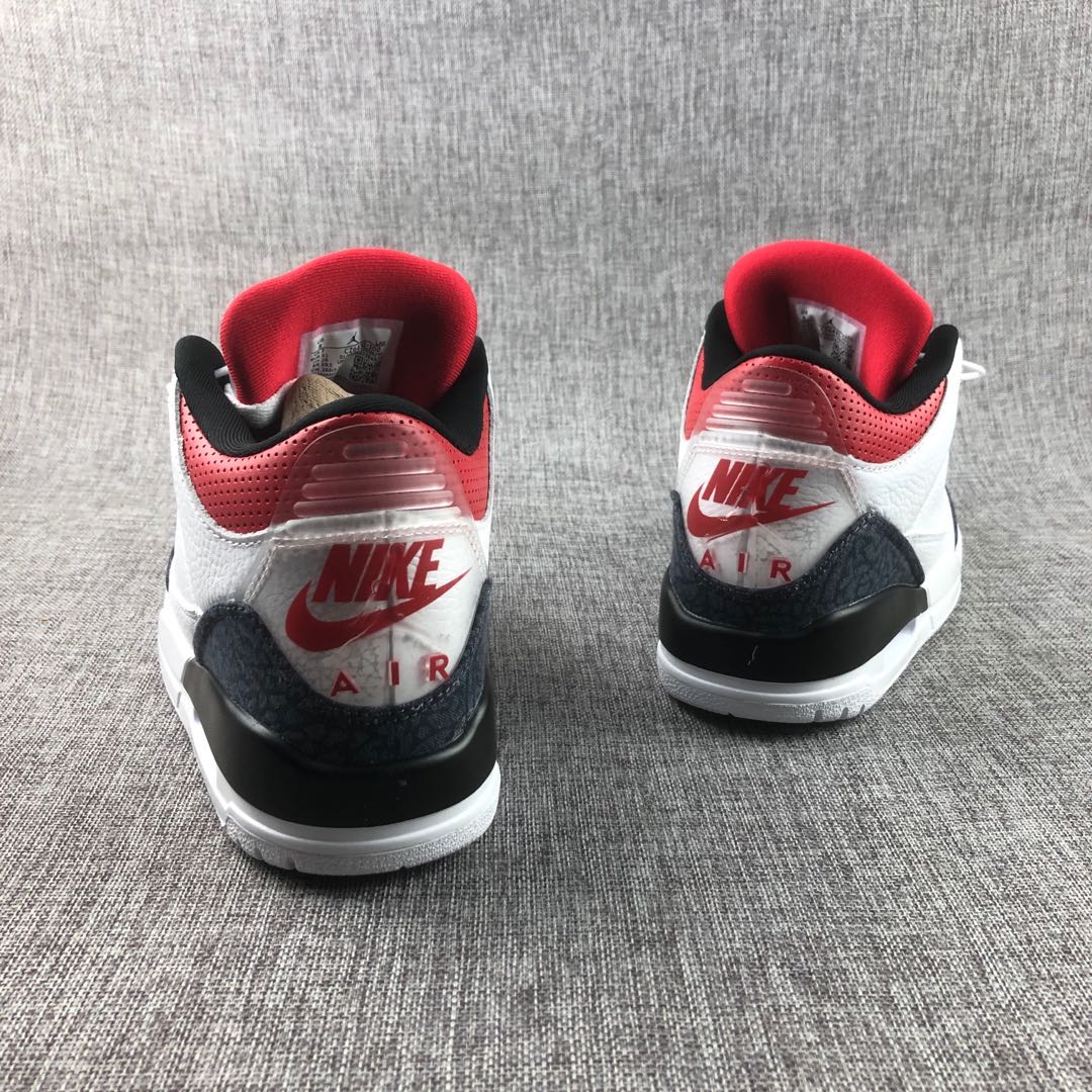 Jordan AJ3 Retro Fire Red - FashionPlug