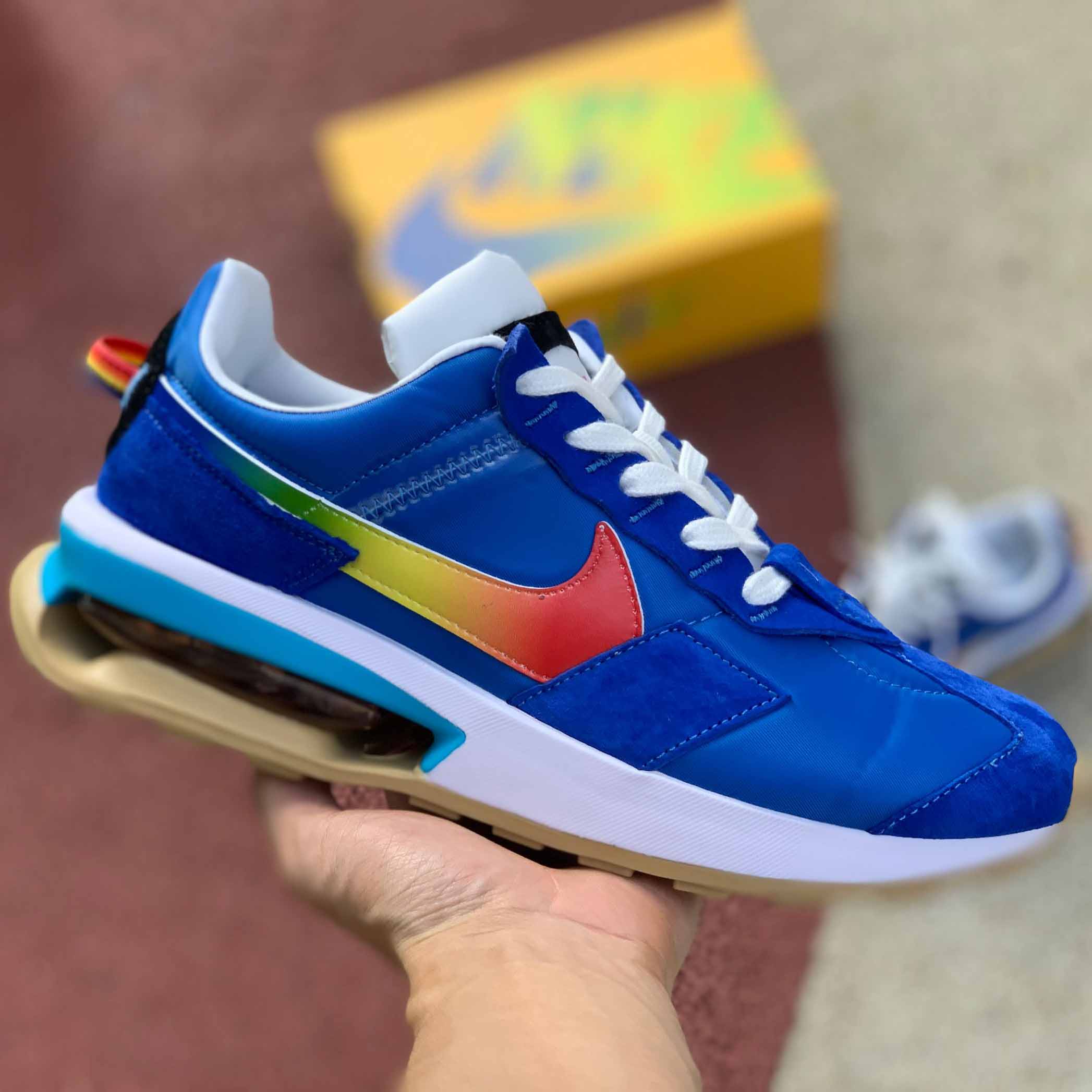 Nike Air Max 270 Pre-Day Blue Multi - FashionPlug